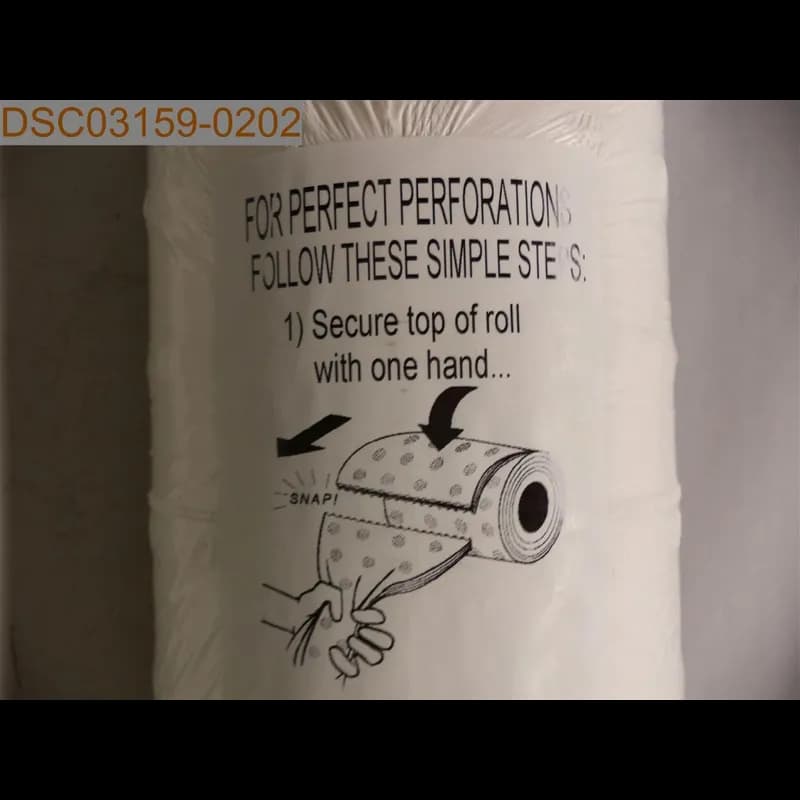 Case Liner 30X250 IN Vinyl Perforated 198 Cases/Pallet