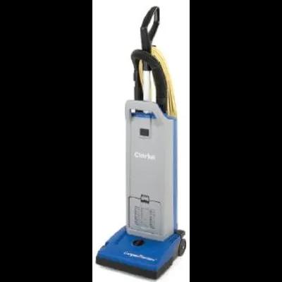 Clarke® CarpetMaster® Commercial Use Upright Vacuum 13X12X44 IN 11.5IN Gray Plastic 9 amp 120 Volt With Tools 1/Each