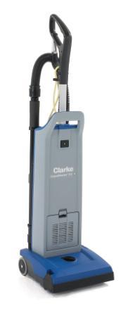 Clarke® CarpetMaster® Commercial Use Upright Vacuum 13X12X44 IN 11.5IN Gray Plastic 9 amp 120 Volt With Tools 1/Each