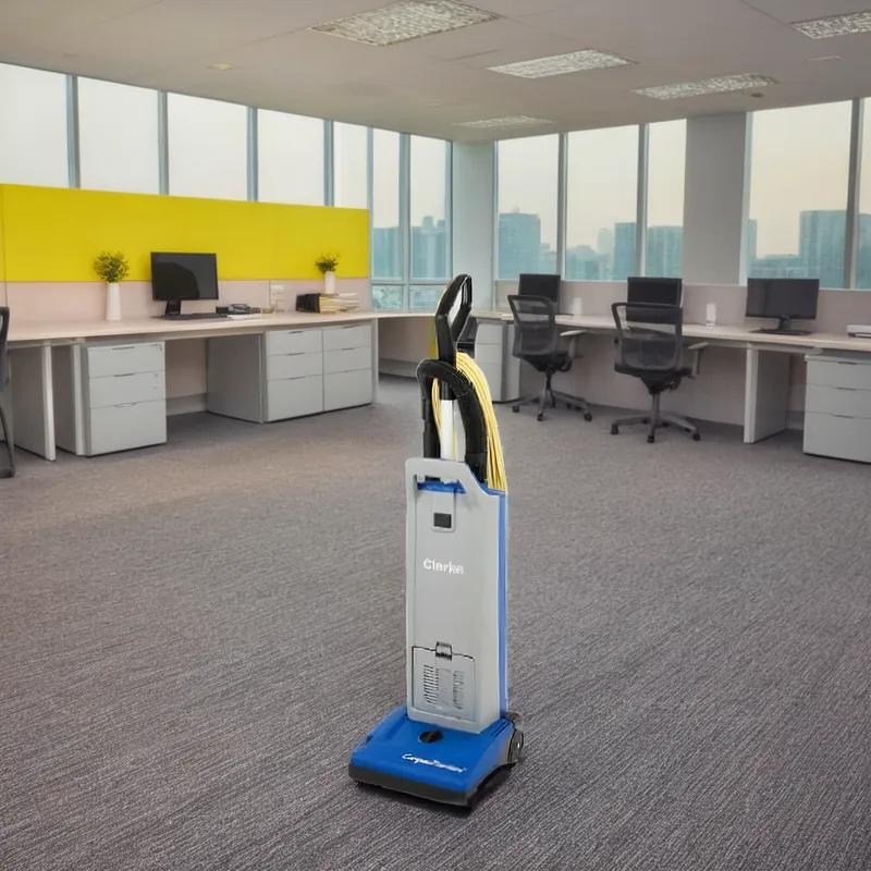Clarke® CarpetMaster® Commercial Use Upright Vacuum 13X12X44 IN 11.5IN Gray Plastic 9 amp 120 Volt With Tools 1/Each