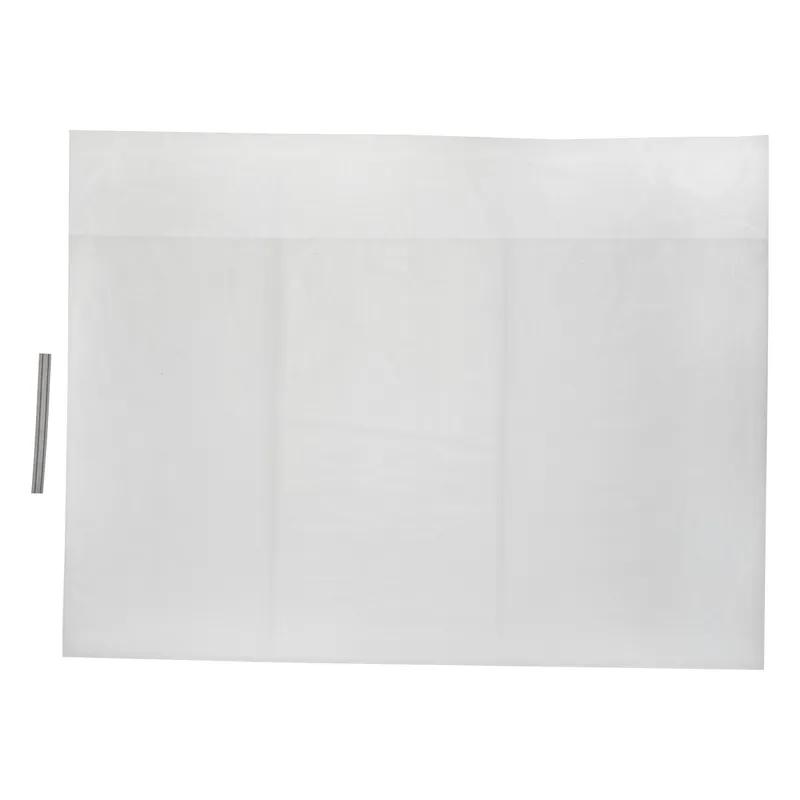 Storage Bag 18X24 IN PE 1.25MIL Heavyweight Clear With Ties 250/Case