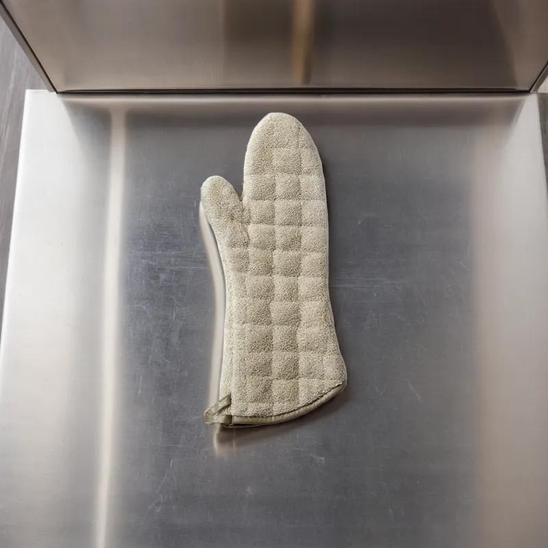Oven Mitt 17 IN Terry Cloth Steam Barrier 1/Pair