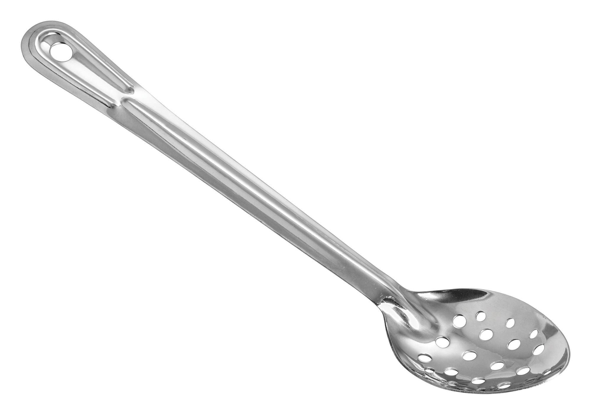 Basting Spoon 13 IN Stainless Steel Perforated 1/Each