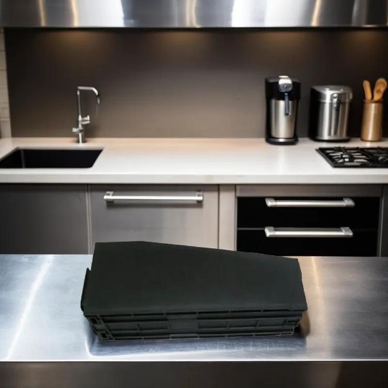 Soda Machine Tray 11X4X3 IN Plastic Black Double 1/Each