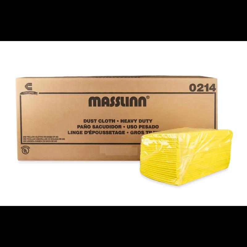 Chicopee® Masslinn® Dust Cloth 36X24 IN Heavy Duty Yellow Disposable 250/Case