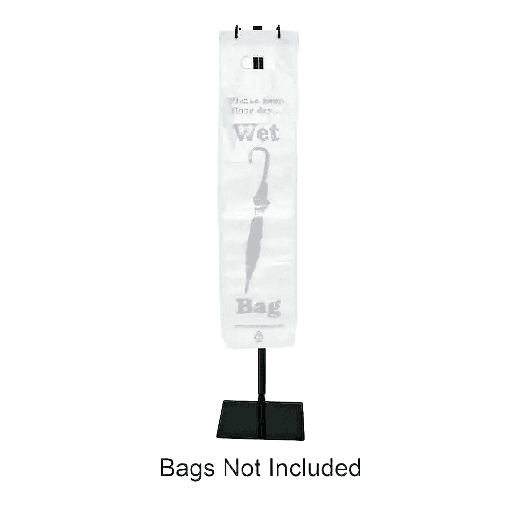 Umbrella Bag Stand Black Steel 1/Case