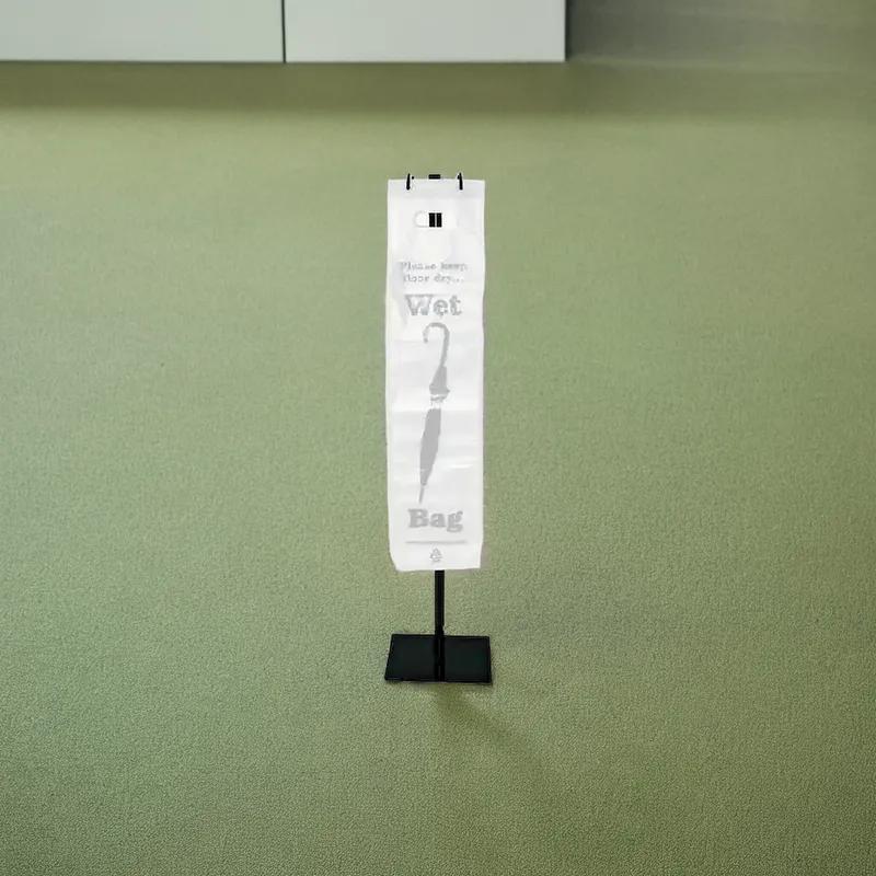 Umbrella Bag Stand Black Steel 1/Case