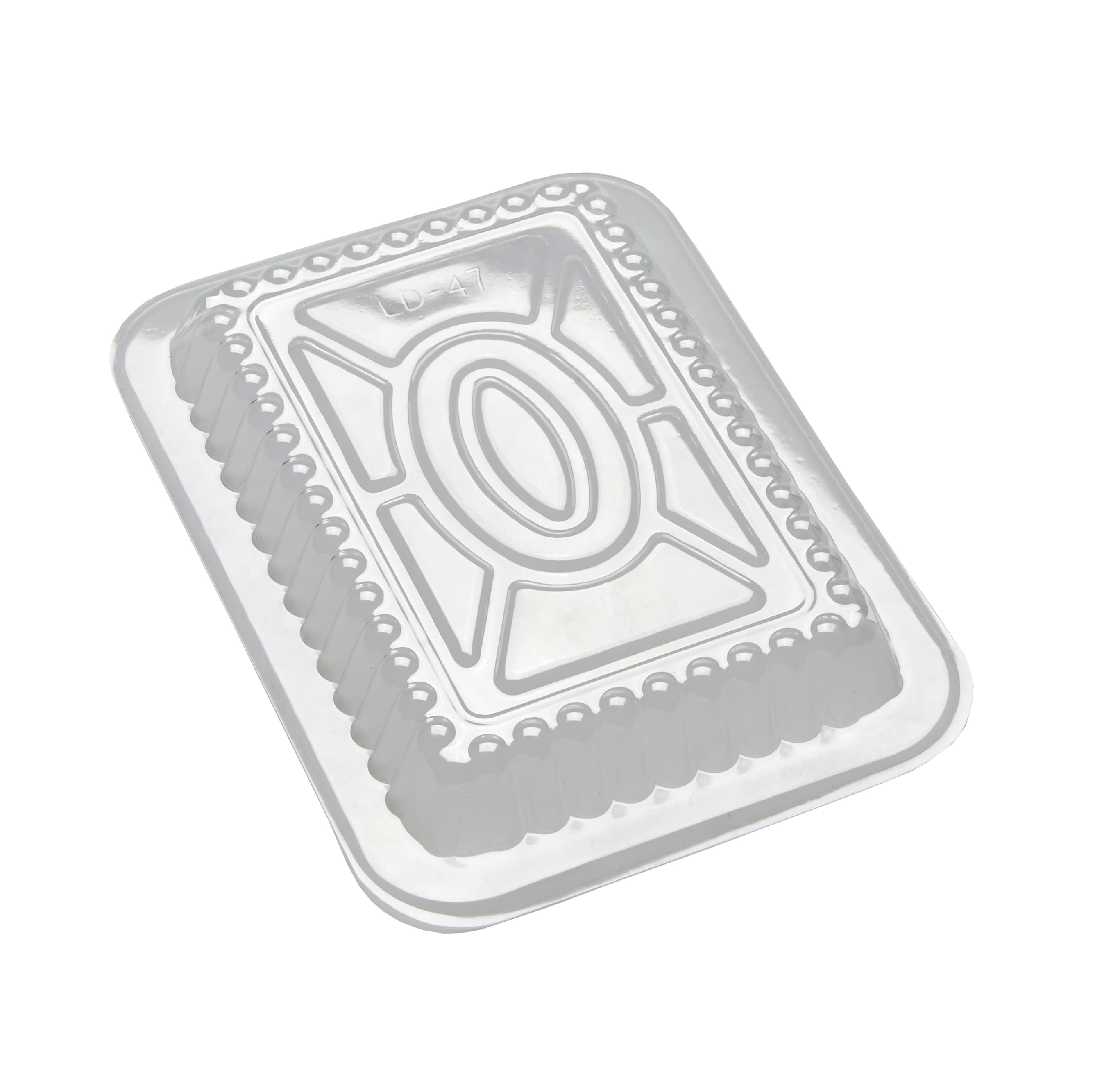 Victoria Bay Lid Dome 7X5X1 IN Plastic Clear Oblong For 24 OZ Container 500/Case