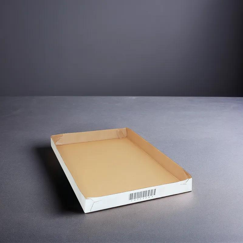 Box 28X18X2.5 IN White Corrugated Cardboard 50/Bundle