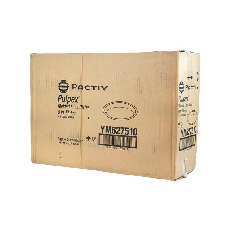 Pulpex® Plate 8X0.828 IN Molded Fiber Natural 410/Case