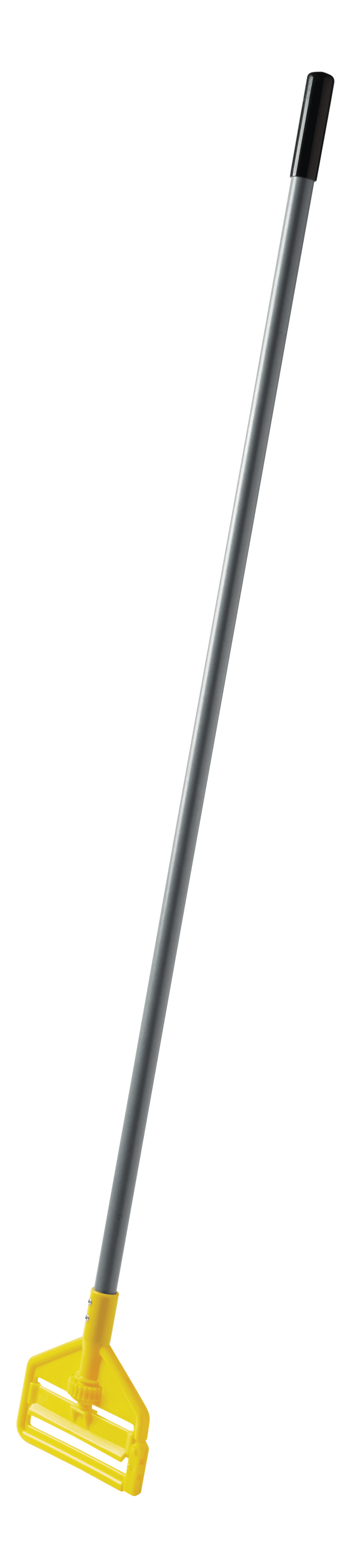 Invader® Wet Mop Handle 60 IN Gray Yellow Fiberglass Side Gate 1/Each
