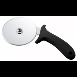 Pizza Cutter 9X4X0.625 IN Stainless Steel Black 1/Each