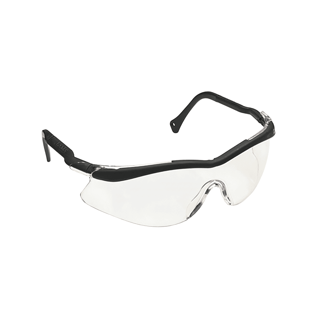 Glasses With Black Frame Clear Lens 1/Pair