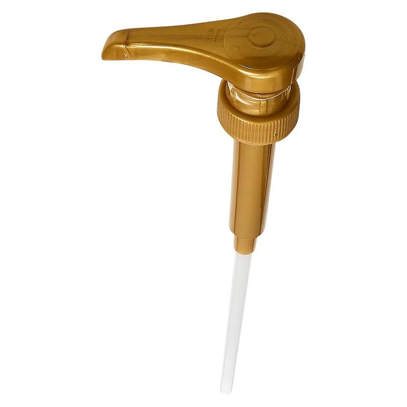 Syrup Espresso Bottle Pump 0.25 OZ Gold 1/Each