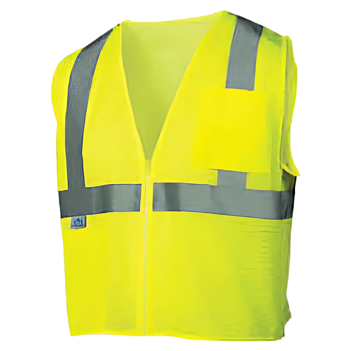 Safety Vest Large (LG) Green Type R Class 2 High Visibility 1/Each