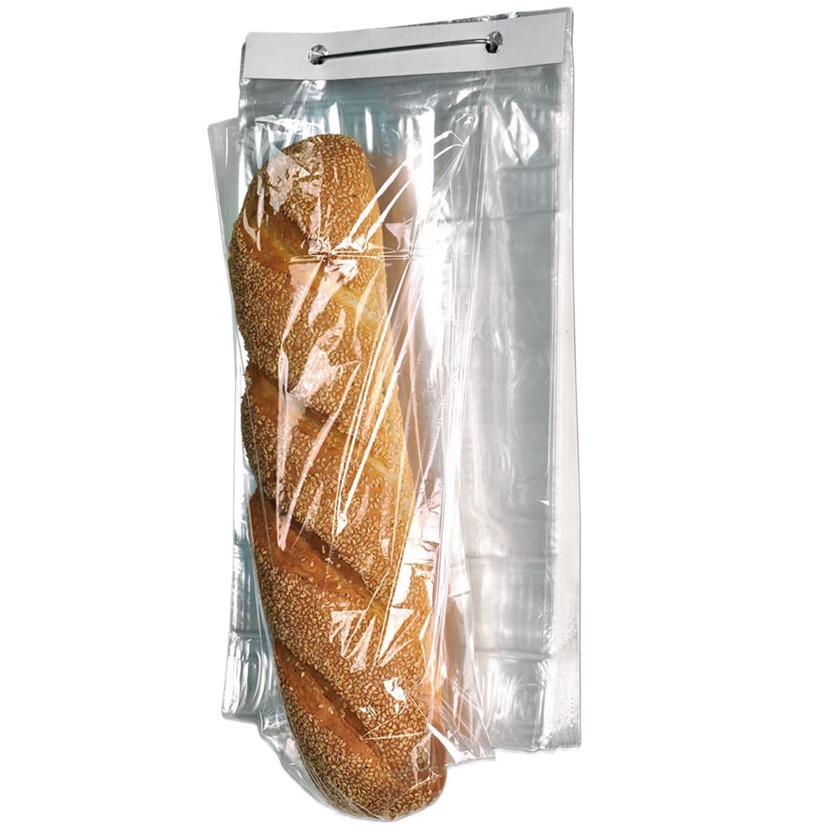 Bread Bag 12X4X16+1.5 IN PP 0.8MIL Clear With Open Ended Closure Wicket Bottom Gusset Co-Extruded 1000/Case