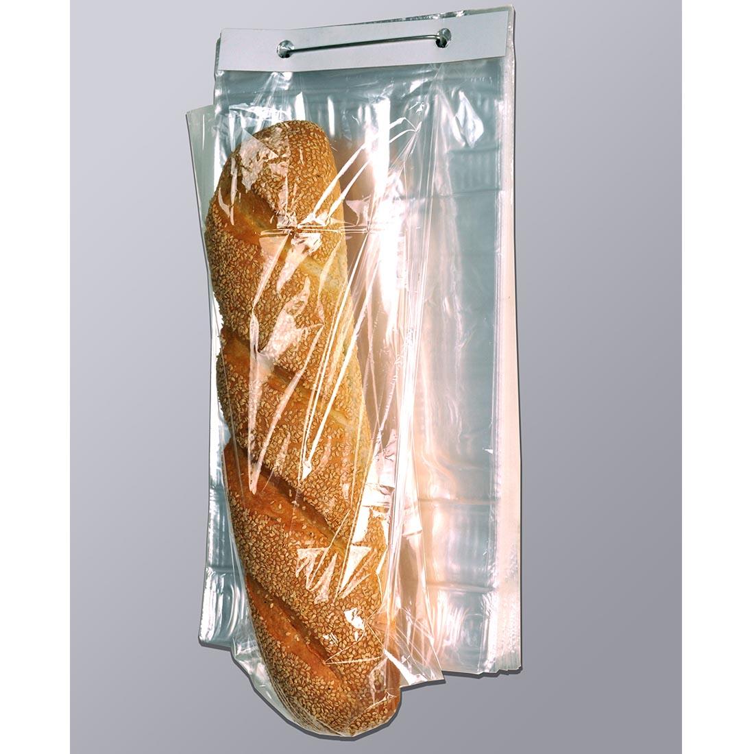 Bread Bag 12X4X16+1.5 IN PP 0.8MIL Clear With Open Ended Closure Wicket Bottom Gusset Co-Extruded 1000/Case