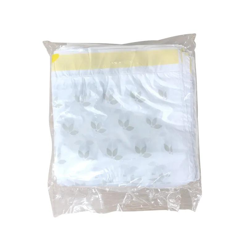 Menstrual Care Disposal Bag 16X2.5X16 IN White HDPE Drawstring Closure 50/Pack