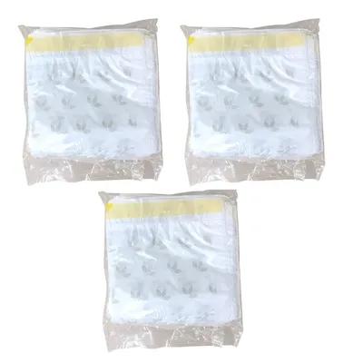 Menstrual Care Disposal Bag 16X2.5X16 IN White HDPE Drawstring Closure 50/Box