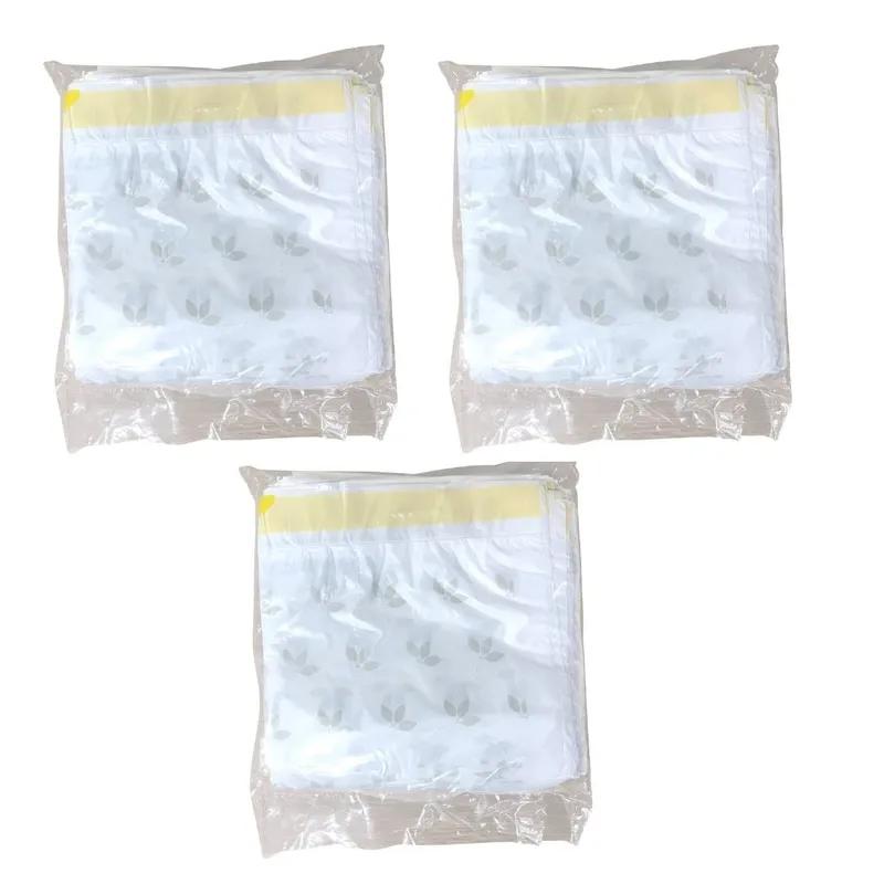 Menstrual Care Disposal Bag 16X2.5X16 IN White HDPE Drawstring Closure 50/Pack