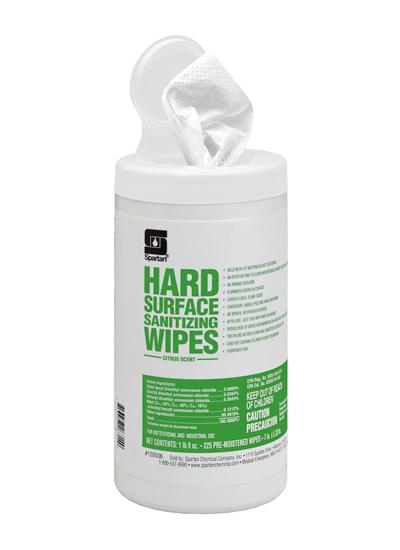 Sanitizing Wipes Citrus 225 Count/Pack 6 Packs/Case 1350 Count/Case
