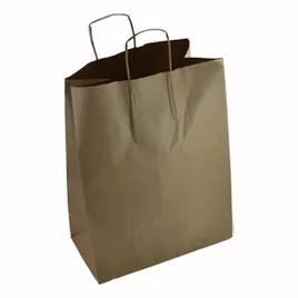 Victoria Bay Shopper Bag 13X6.7X17 IN Paper Kraft With Handle 250/Case