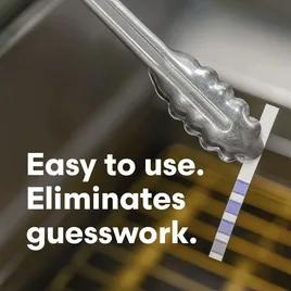 3M™ 1004 Oil Quality Test Strips 3.75X0.3 IN White 7% Free Fatty Acid Color Change 5 Second 160/Case