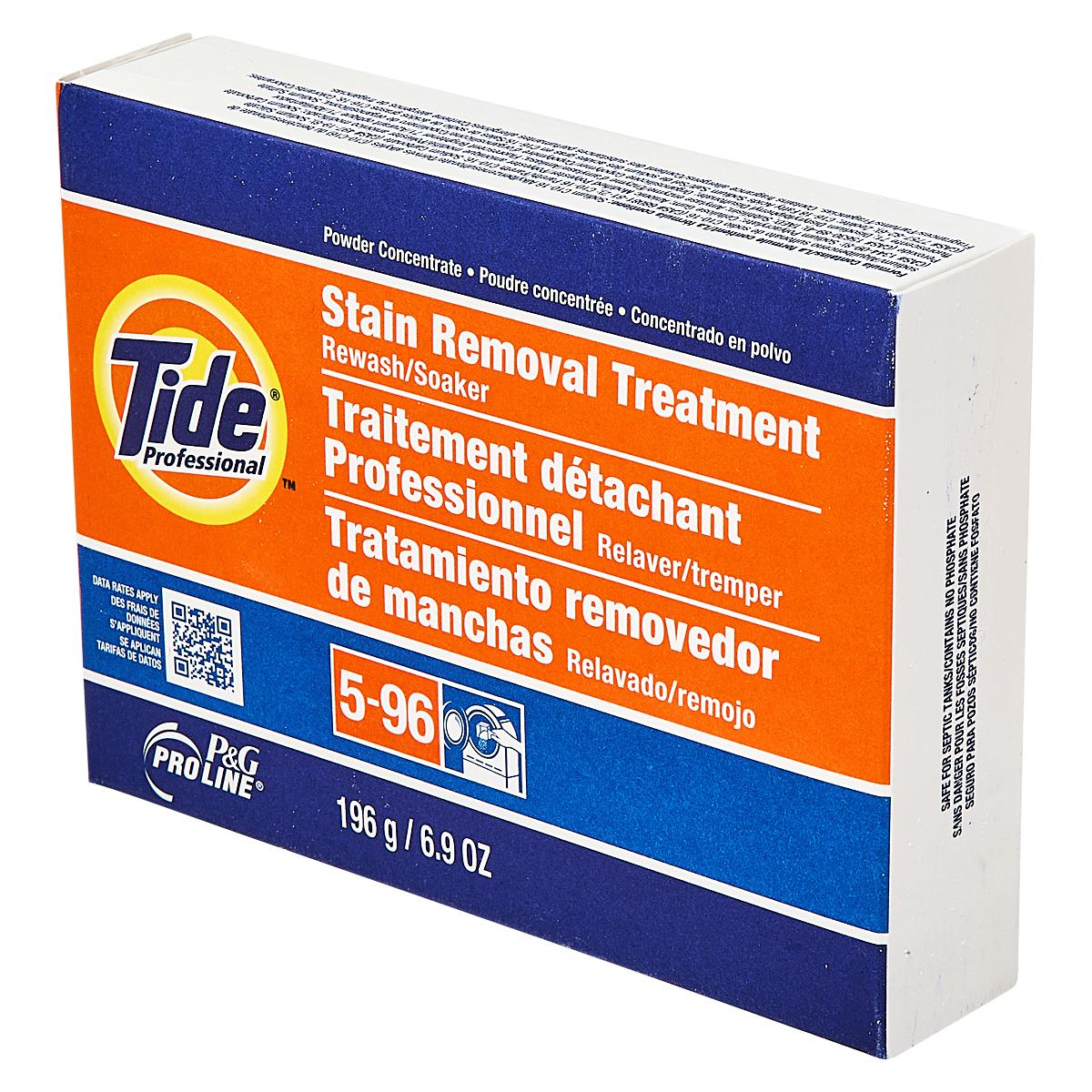 Tide® Professional Laundry Stain Remover 6.2 OZ Powder Treatment 14/Case