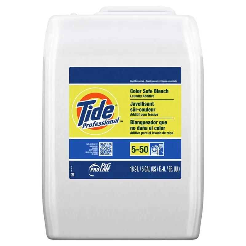 Tide® Professional Unscented Laundry Bleach 5 GAL Liquid Closed Loop Color Safe 1/Pail