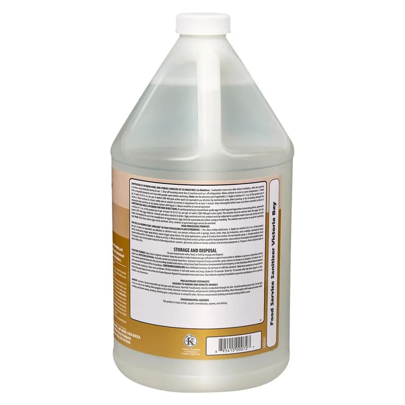 Victoria Bay Food Service Sanitizer 1 GAL 4/Case
