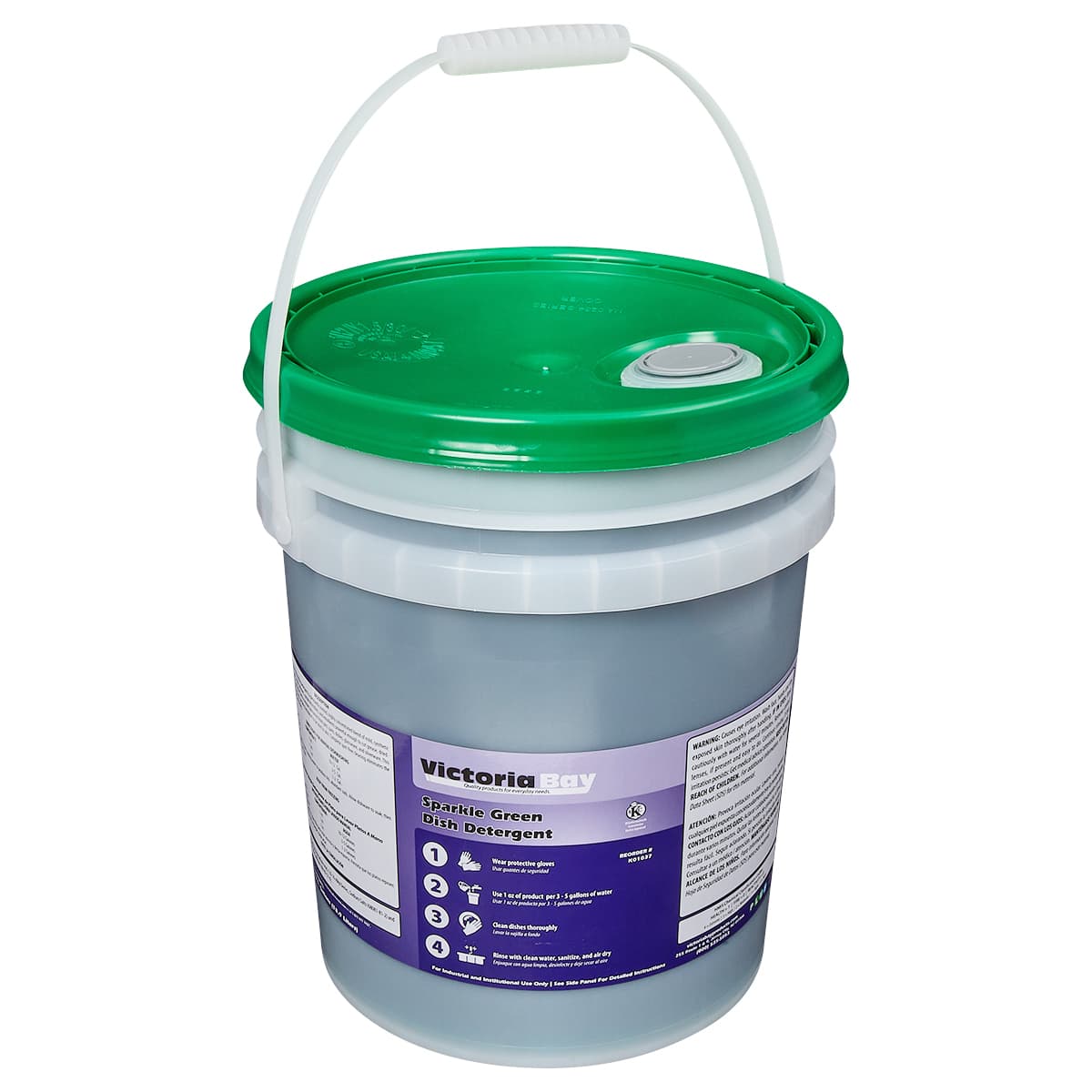 Victoria Bay Sparkle Green Dish Detergent 5 GAL 1/Pail