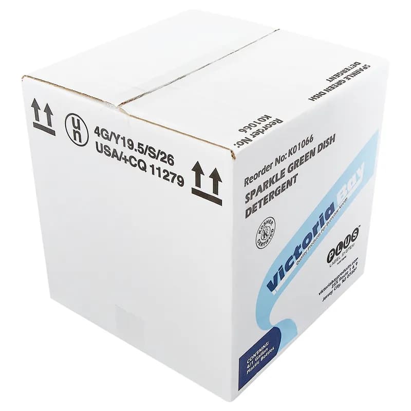 Victoria Bay Sparkle Green Dish Detergent 1 GAL 4/Case