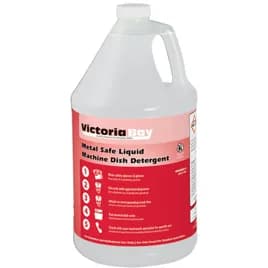 Victoria Bay Metal Safe Liquid Machine Dish Detergent 1 GAL 4/Case