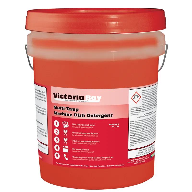 Victoria Bay Multi-Temp Machine Dish Detergent 5 GAL 1/Pail