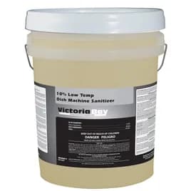 Victoria Bay Low Temp 10% Dish Machine Sanitizer 5 GAL 1/Pail
