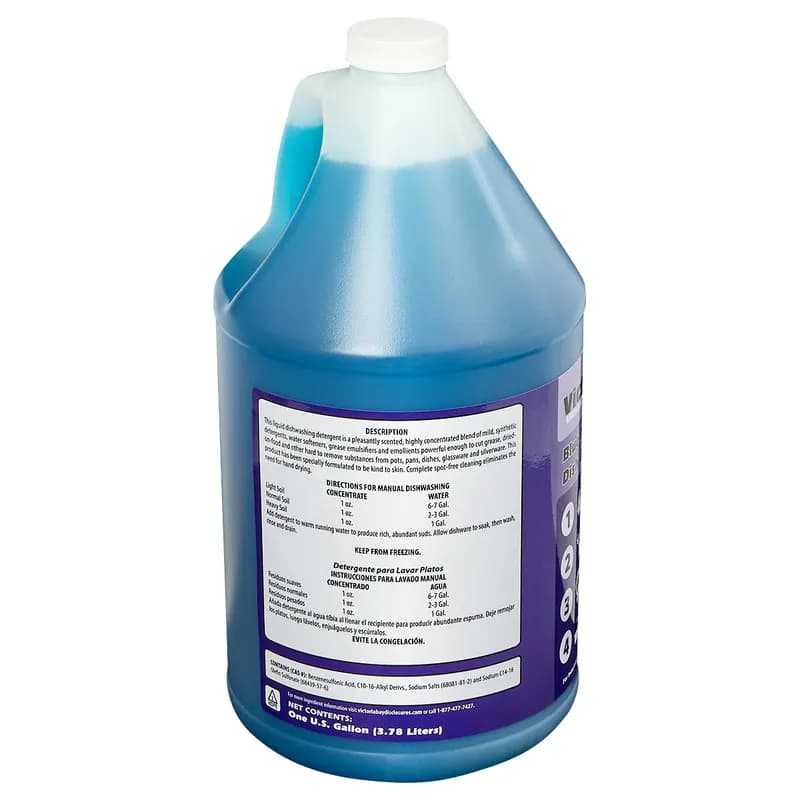 Victoria Bay Blue Magic Dish Detergent 1 GAL 4/Case