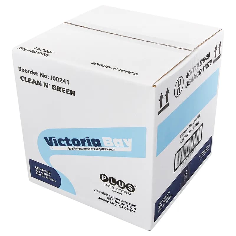 Victoria Bay Clean N’ Green Liquid Dish Detergent 1 GAL 4/Case