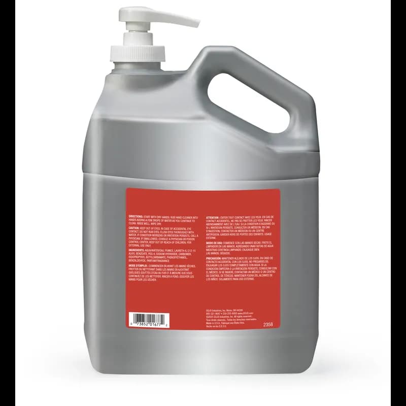 GOJO® Hand Cleaner Gel 1 GAL 7.07X4.74X9.96 IN Cherry Red Pumice 2/Case