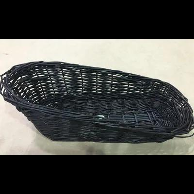 Basket 15X6.75 IN Black Gourmet Imported 1/Each