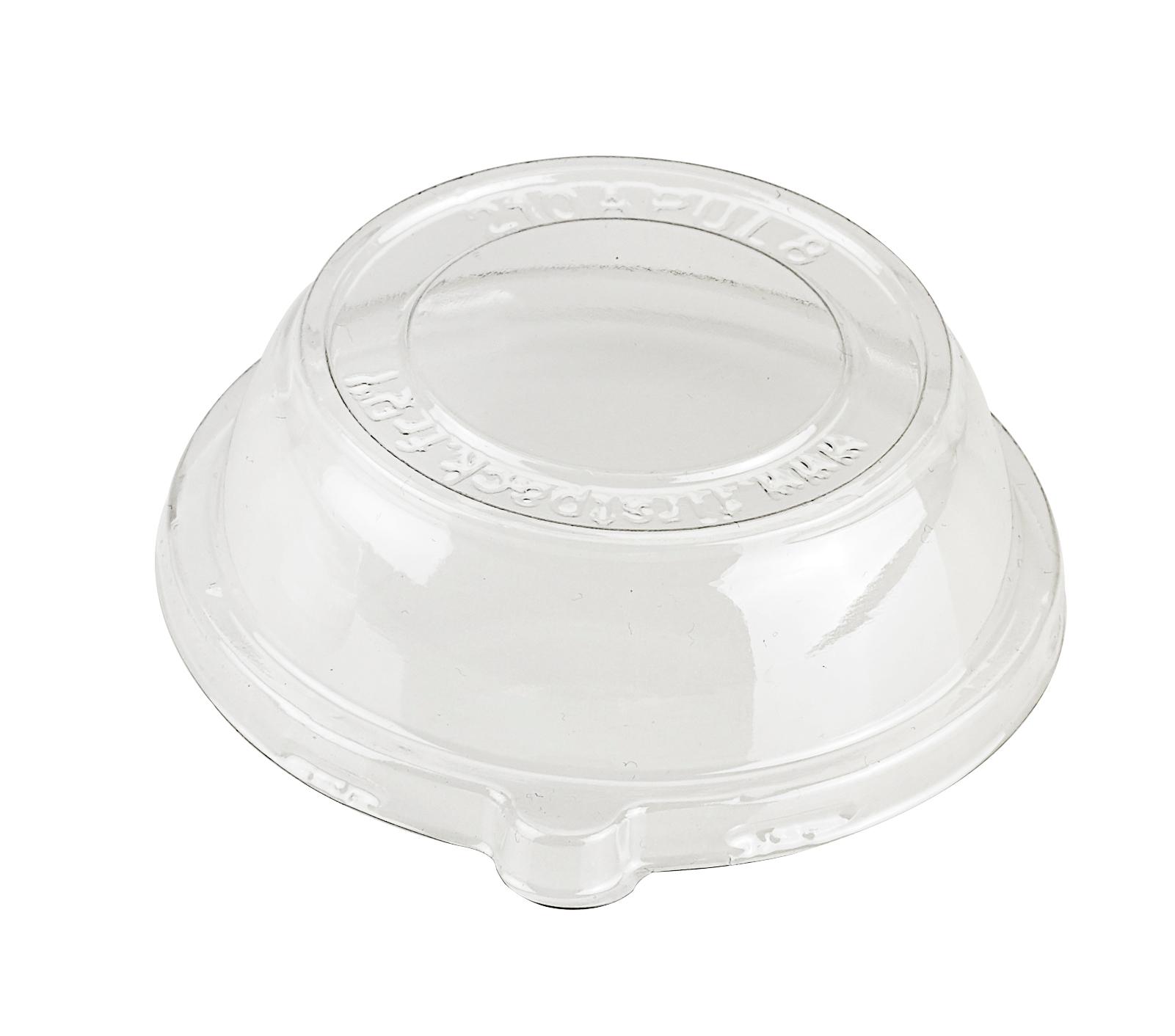 Lid Dome 2.83X0.98 IN PET Clear For Bowl Freezer Safe 50 Count/Pack 60 Packs/Case 3000 Count/Case