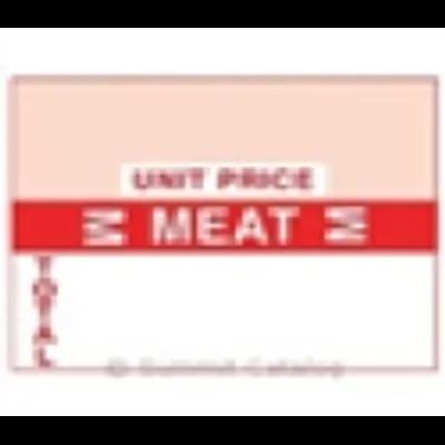 FM343 Meat/Unit Label Red 240000CT 15000/Pack