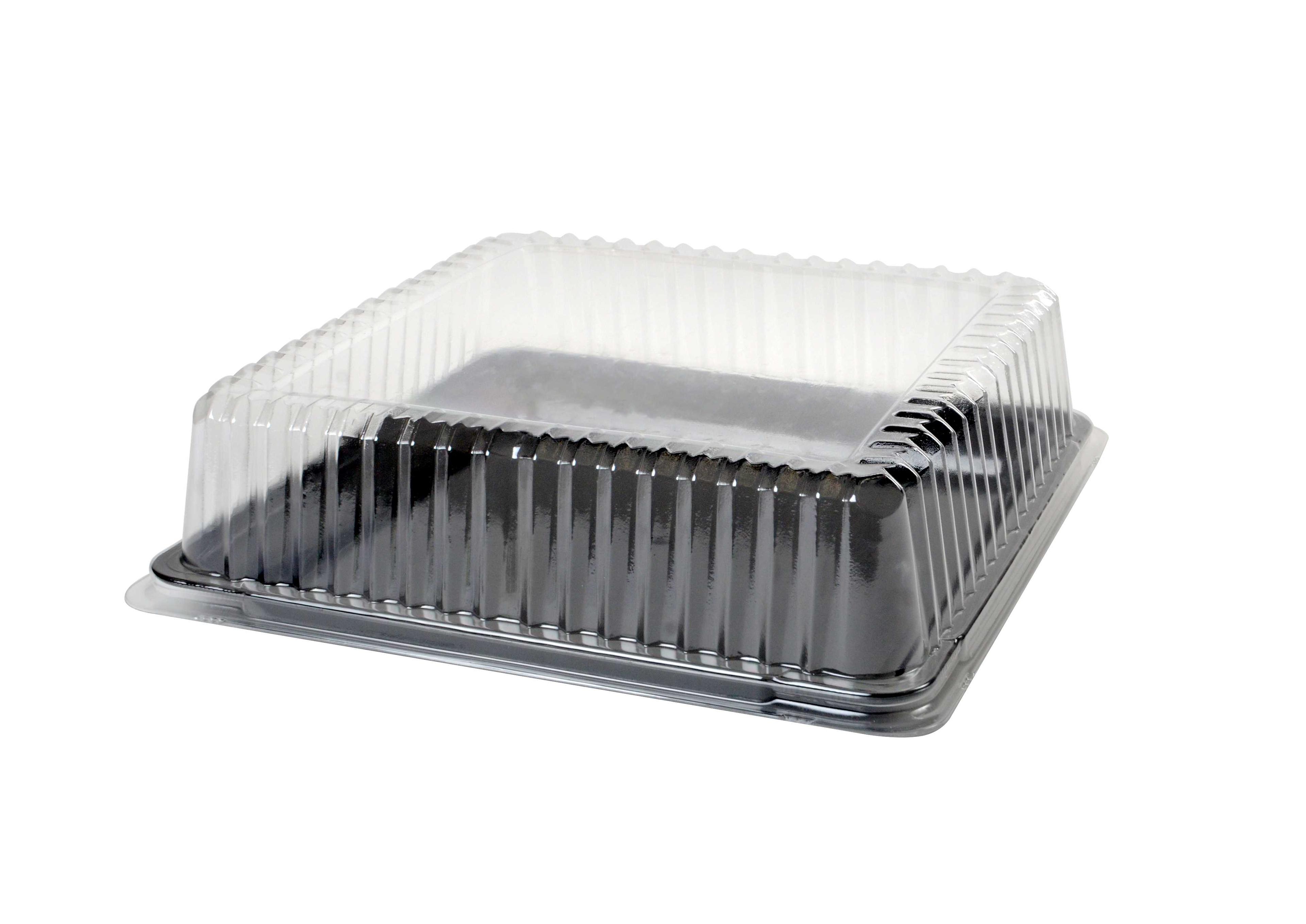 Lid Dome 10X10 IN PET Clear Square For Tray 50/Case