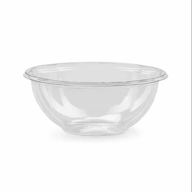 The BOTTLEBOX ® Salad Bowl 24 OZ RPET Clear Round 600/Case
