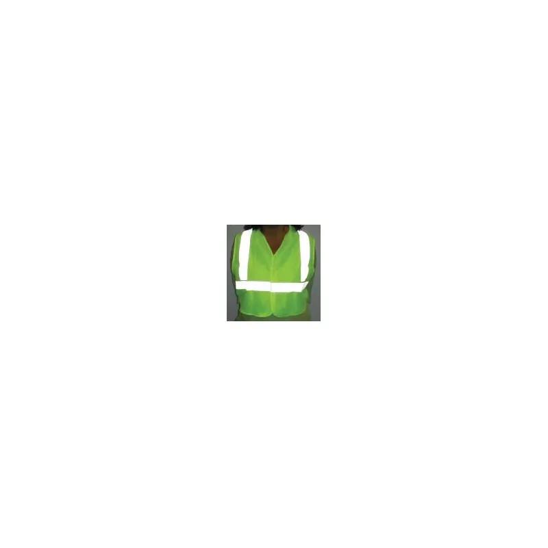 Safety Vest XXXL Green Class 1 With Stripes 1/Each