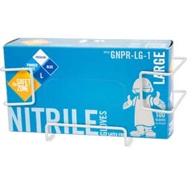 Glove Rack Dispenser 4.625X11.125X4.25 IN White Wall Mount 1/Box