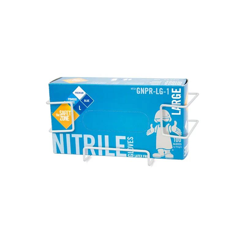 Glove Rack Dispenser 4.625X11.125X4.25 IN White Wall Mount 2/Box