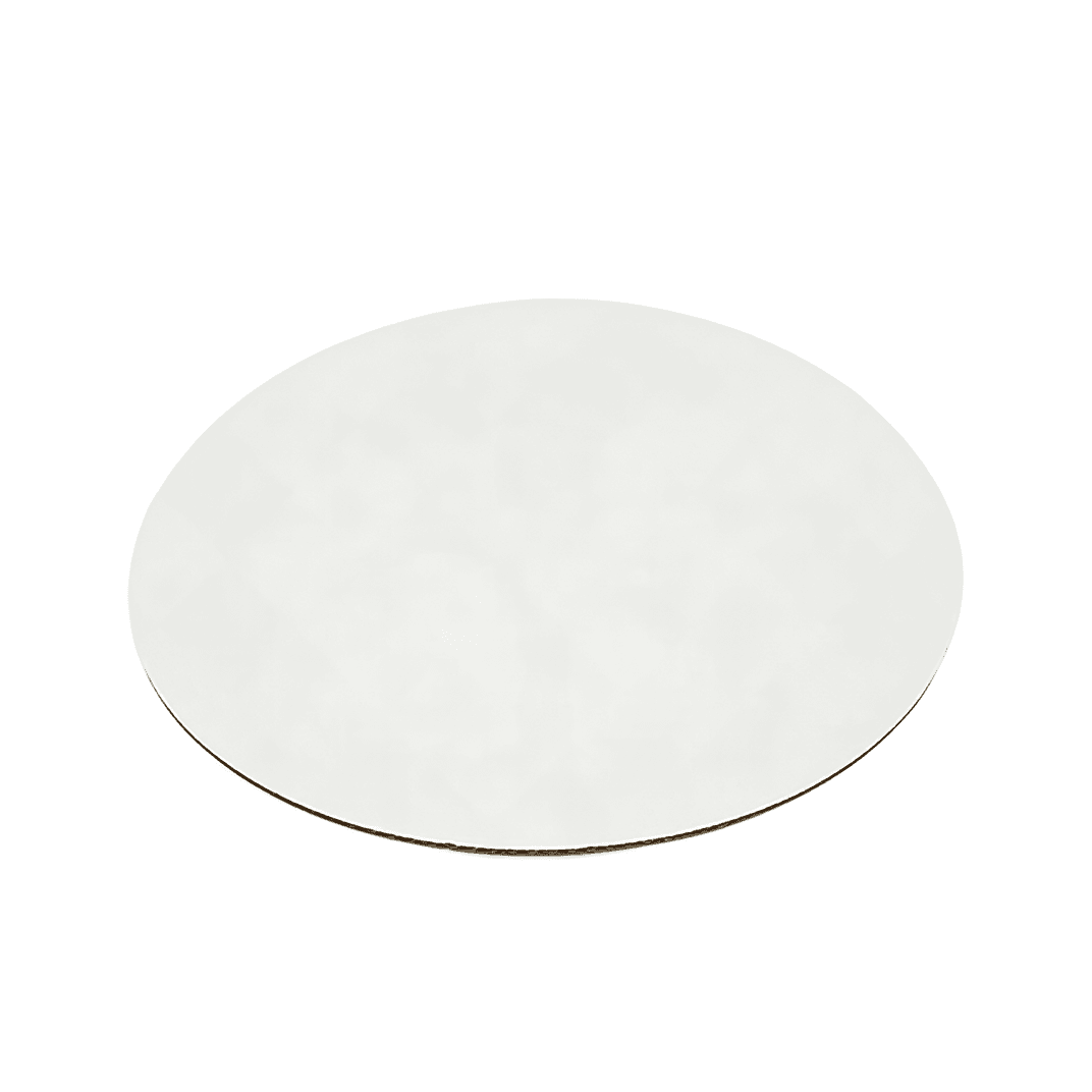 Cake Circle 16 IN Corrugated Paperboard White Round Single Wall 125/Case
