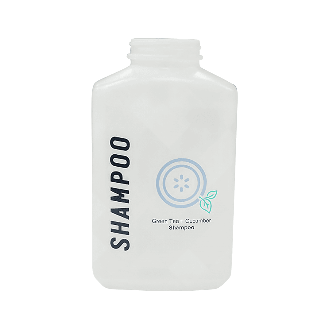 Empty Hair Shampoo Bottle 32 FLOZ Green Tea Cucumber 1/Each