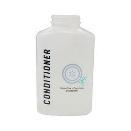 TSI Generic Oblong Green Tea Cucumber Hair Conditioner 32 FLOZ Clear Plastic Empty 1/Each