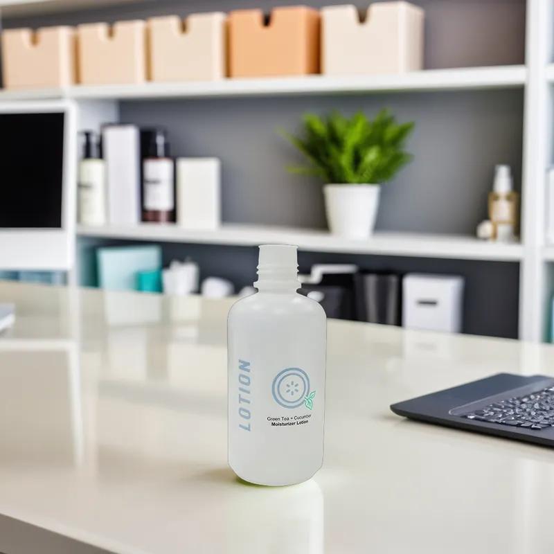 Empty Body Lotion Bottle 32 FLOZ Green Tea Cucumber 1/Each